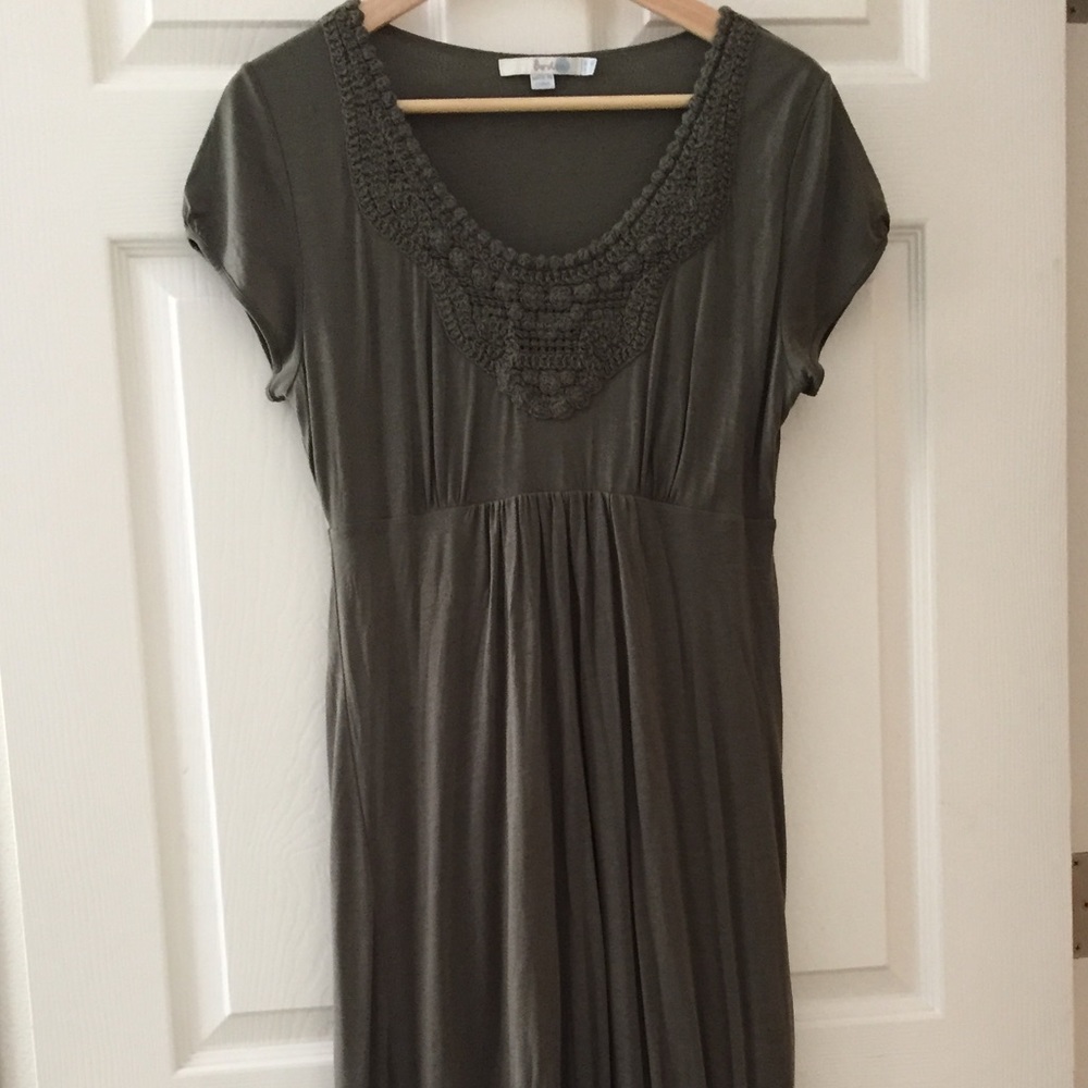 Boden 10L Olive green dress